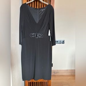 David Meister Black Dress